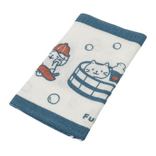  ふくふくにゃんこ やわらかボディタオル
