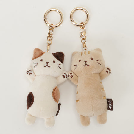 ふくふくにゃんこ はぐにゃんキーホルダー