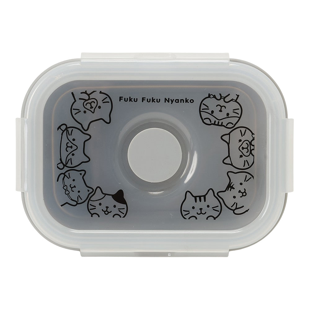 ふくふくにゃんこ 折りたためるシリコン容器 Sサイズ 350ml – HAPiNS