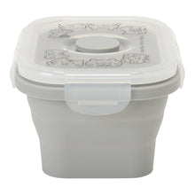  ふくふくにゃんこ 折りたためるシリコン容器350ml
