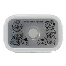  ふくふくにゃんこ 折りたためるシリコン容器550ml
