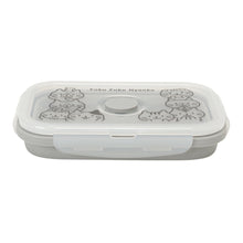  ふくふくにゃんこ 折りたためるシリコン容器550ml
