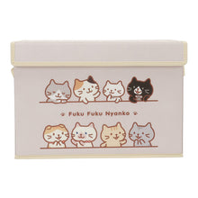  ふくふくにゃんこ 不織布収納ボックス
