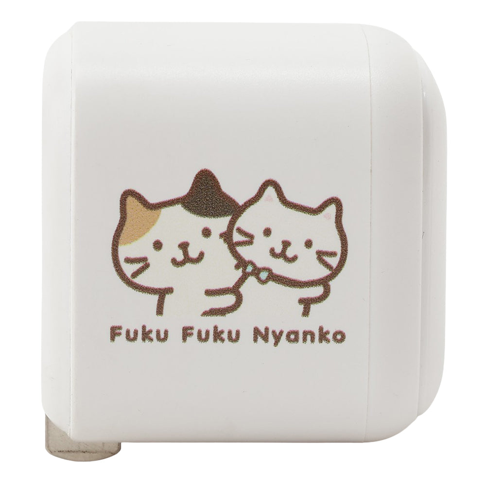 ふくふくにゃんこ 2ポートACアダプタ – HAPiNS online shop