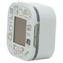  ふくふくにゃんこ デジタル回転クロック ver.③
