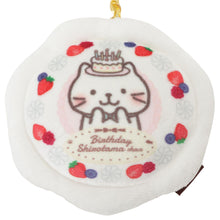  ふくふくにゃんこ ケーキマスコットチャーム（しろたまちゃん）

