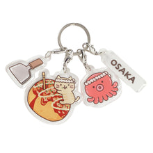  【WEB限定】ふくふくにゃんこ ご当地4連アクリルキーホルダー
