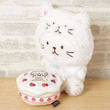 ふくふくにゃんこ ケーキマスコットチャーム（しろたまちゃん）
