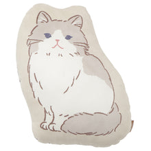 アニマルキャット ダイカットクッション
