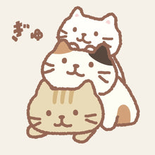  ふくふくにゃんこ むぎゅっとにゃんこ アクリル カラビニャン
