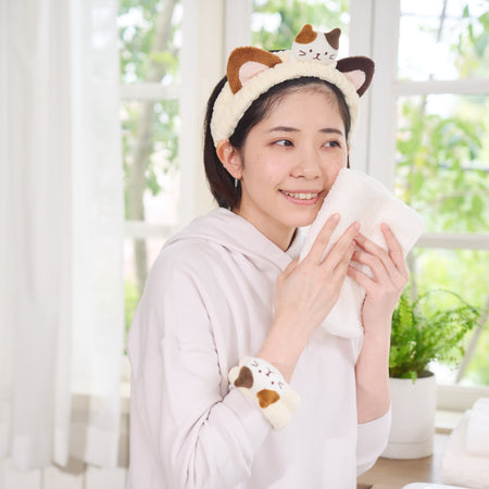 ふくふくにゃんこ  マスコットヘアバンド