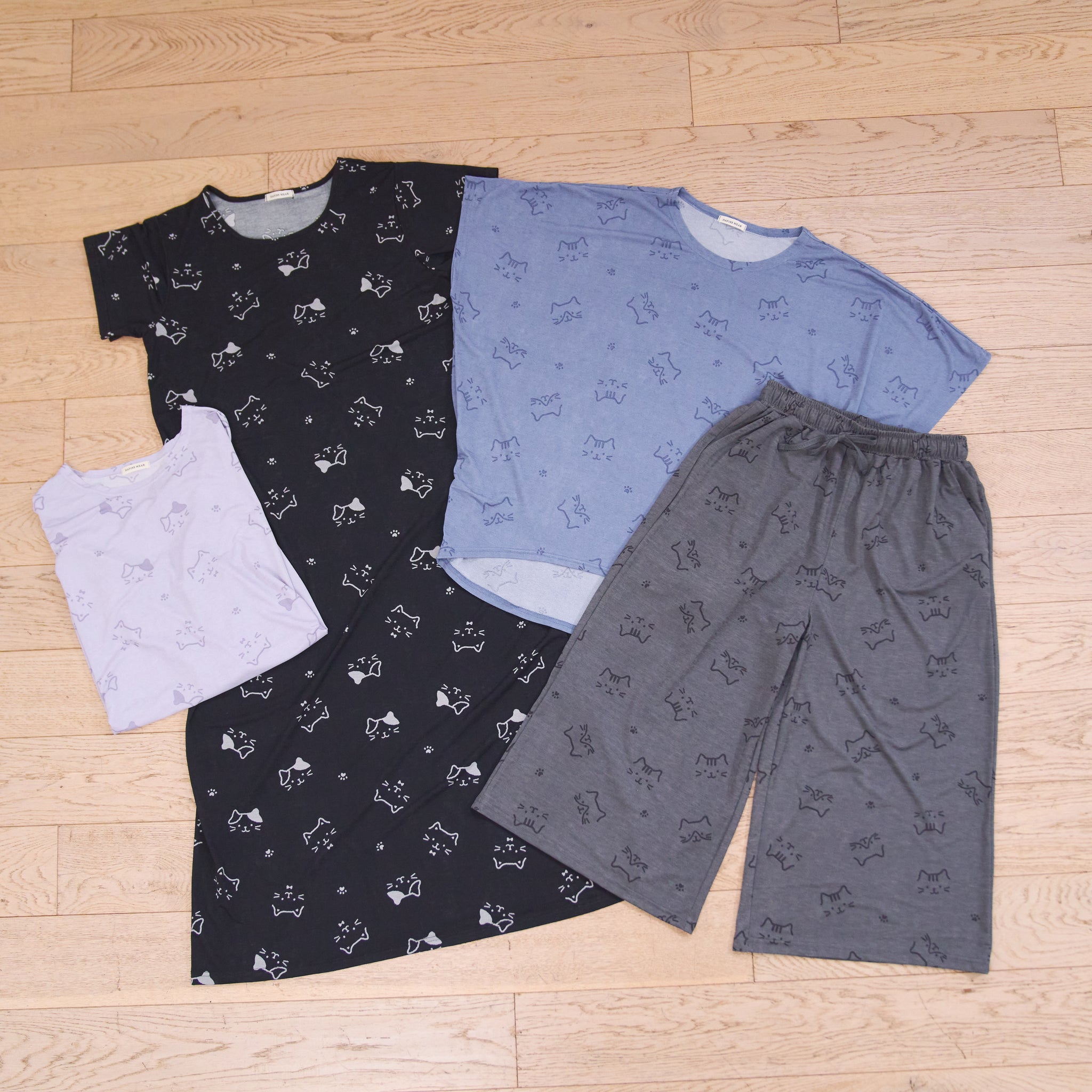 ふくふくにゃんこ ひんにゃり7分丈パンツ（M~L） – HAPiNS online shop
