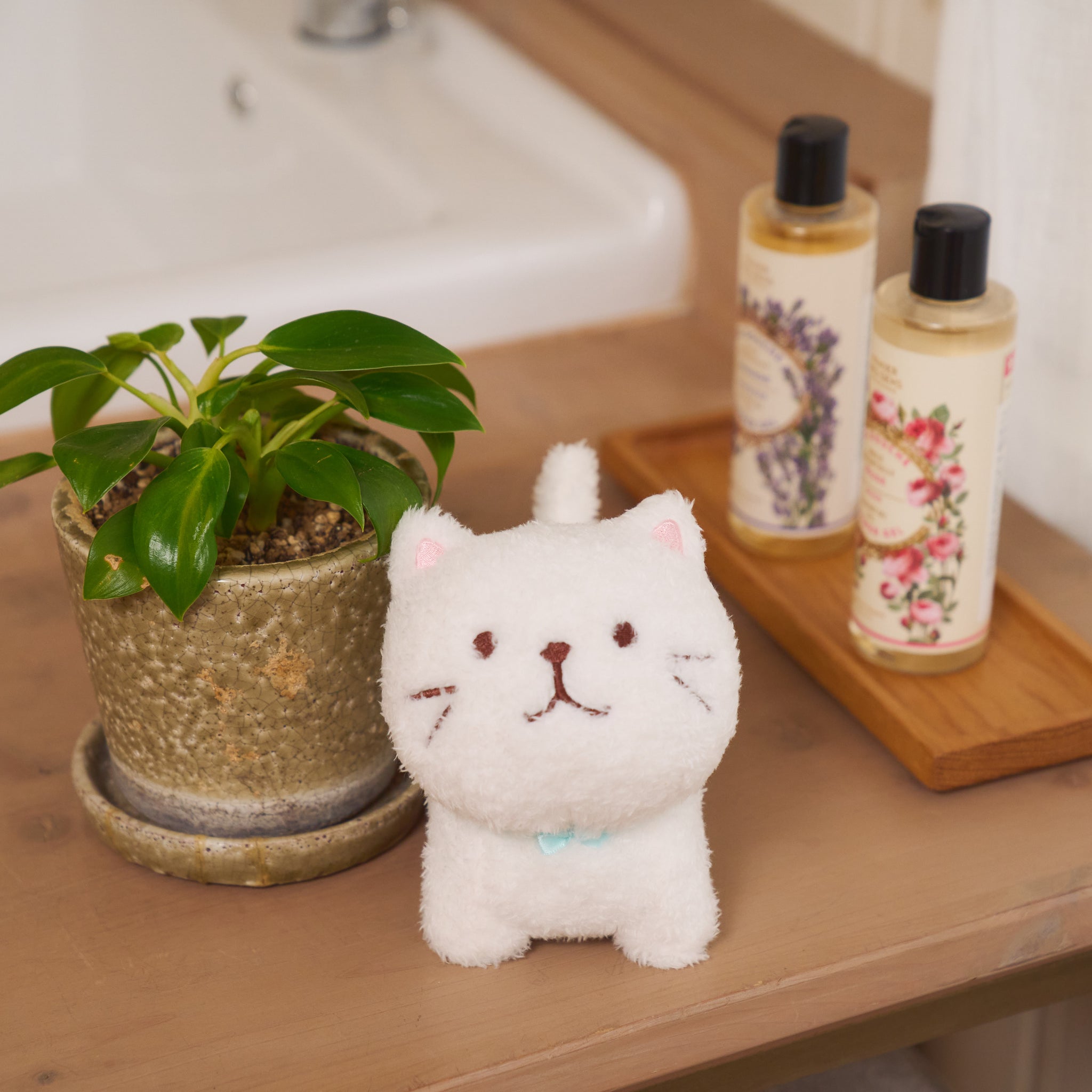 ふくふくにゃんこ みつめてマスコット（ミケランジェロ・チャチャ丸