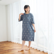  ふくふくにゃんこ  やわらか涼感ワンピース

