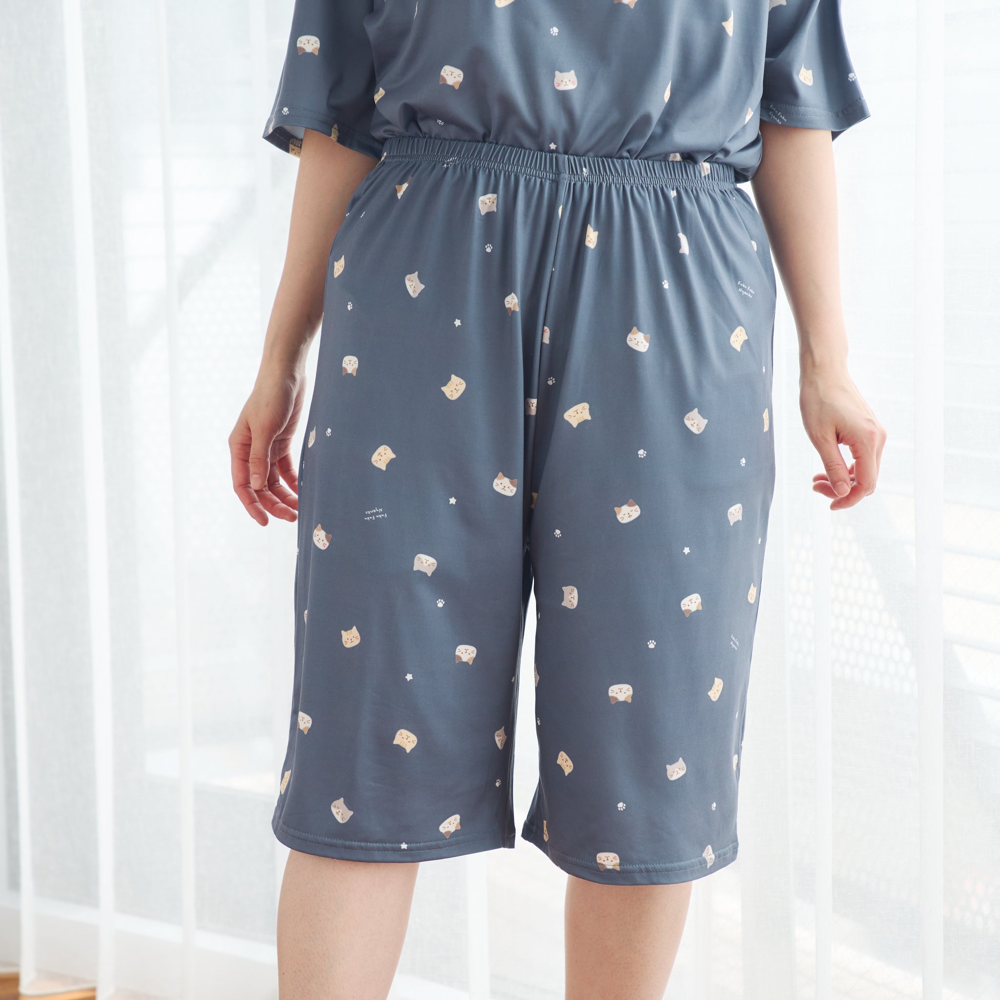 ふくふくにゃんこ やわらか 涼感 パンツ – HAPiNS online shop