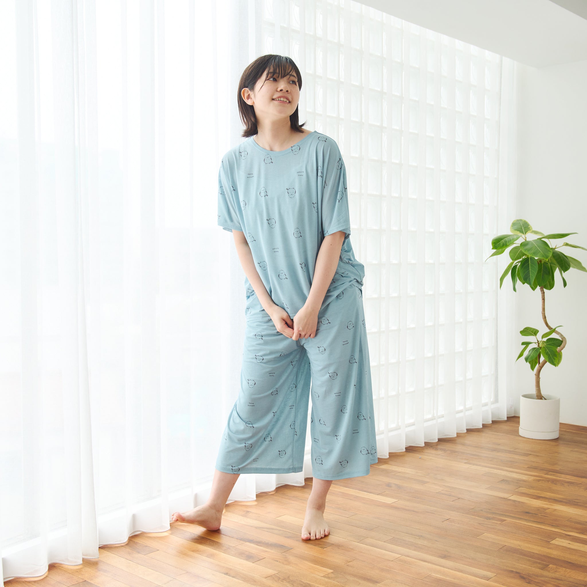 アニマル涼感七分丈パンツL～LL – HAPiNS online shop