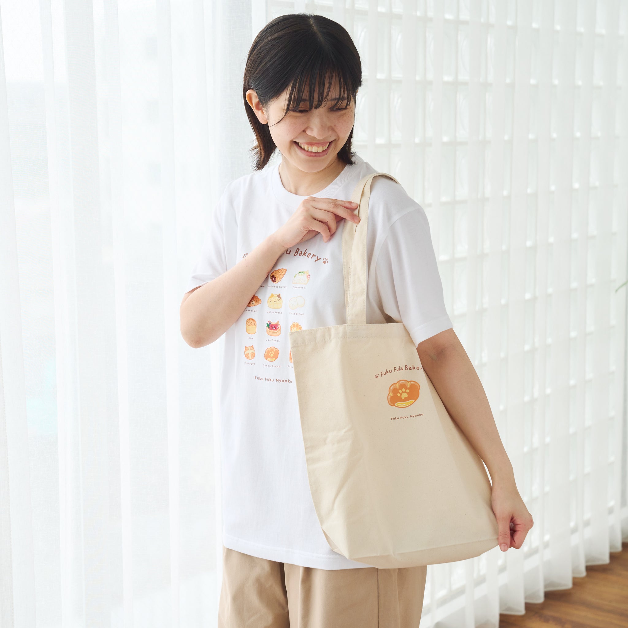 ふくふくにゃんこ ふくふくベーカリートート【WEB限定】 – HAPiNS