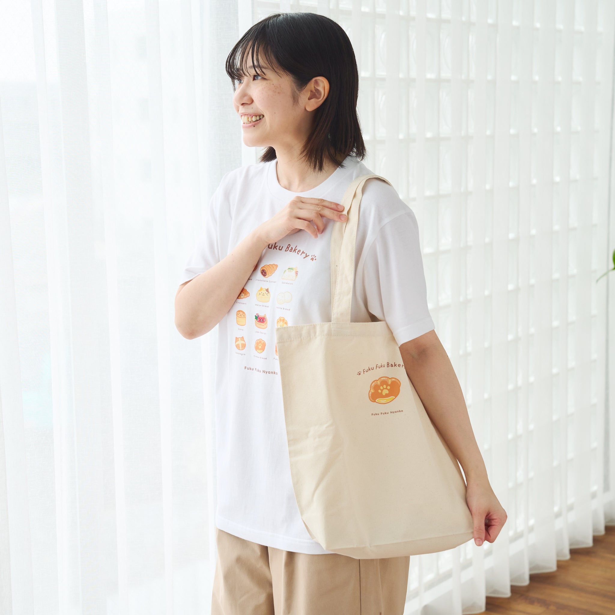 ふくふくにゃんこ ふくふくベーカリートート【WEB限定】 – HAPiNS