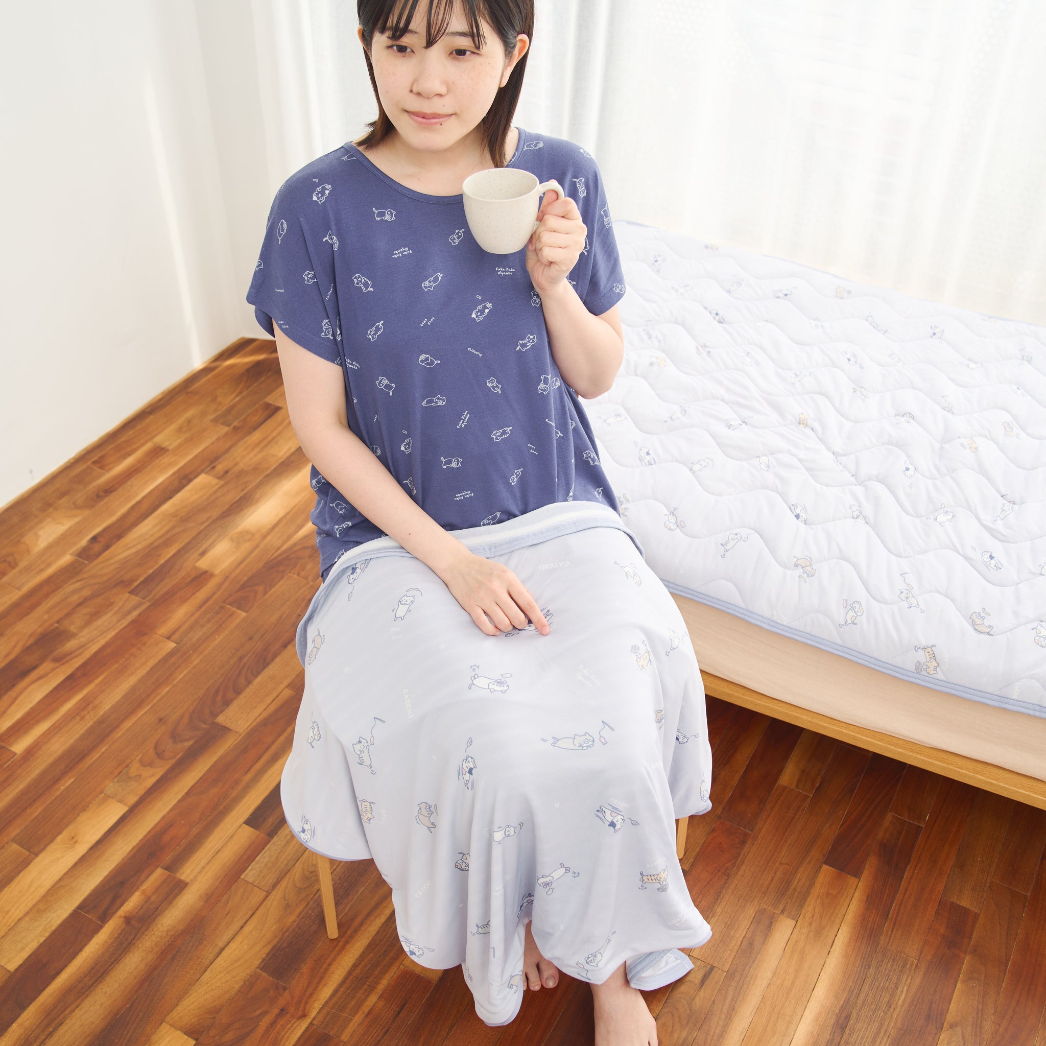 ふくふくにゃんこ 接触冷感CATCHサマーケットM – HAPiNS online