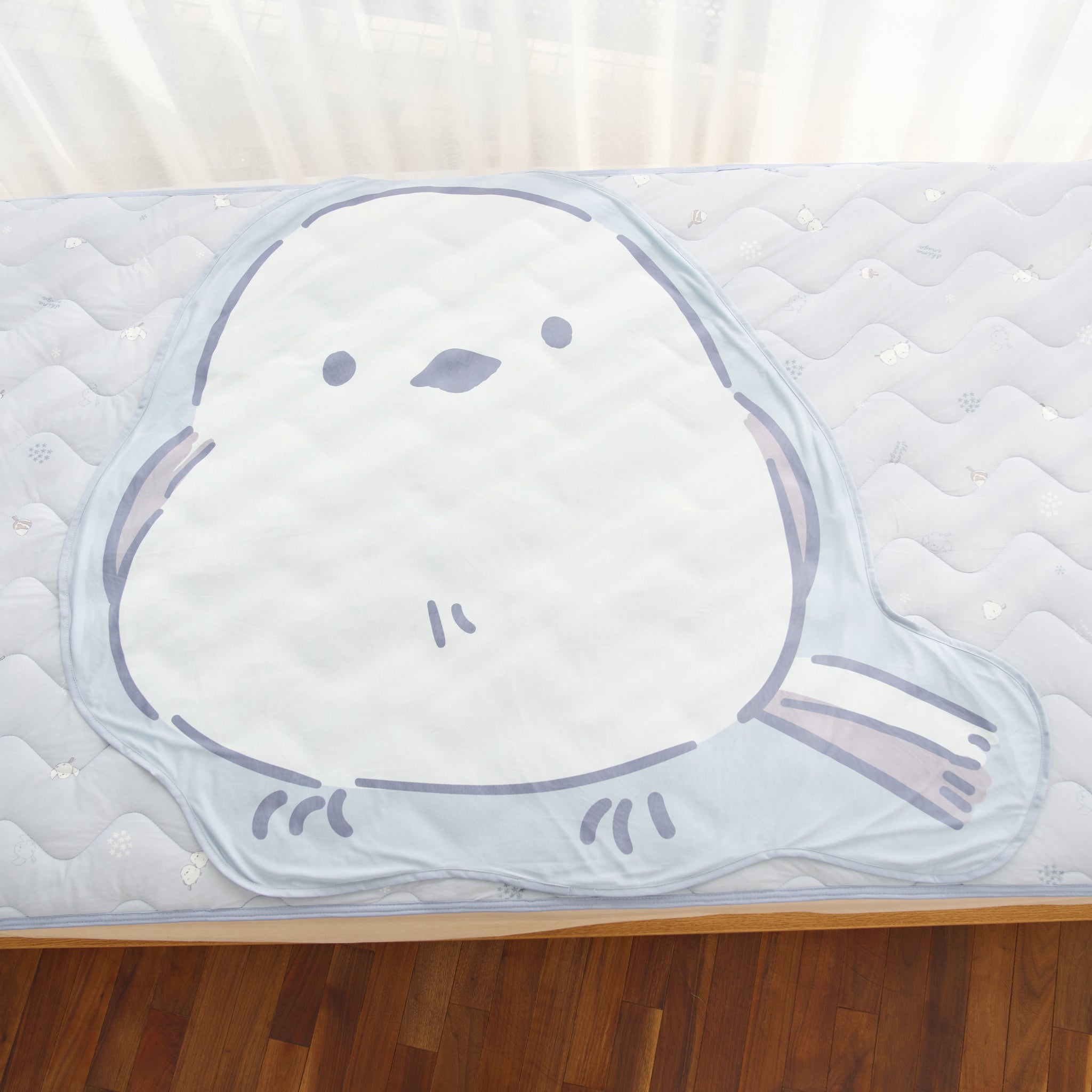 シマエナガ接触冷感ダイカットケット – HAPiNS online shop