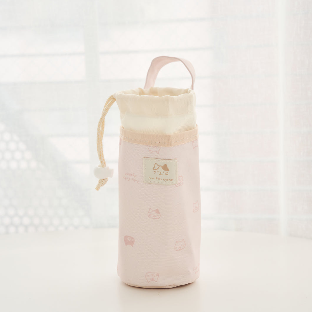 ふくふくにゃんこ おかおドットペットボトルホルダー