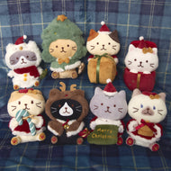 ふくふくにゃんこ クリスマスおすわりマスコット