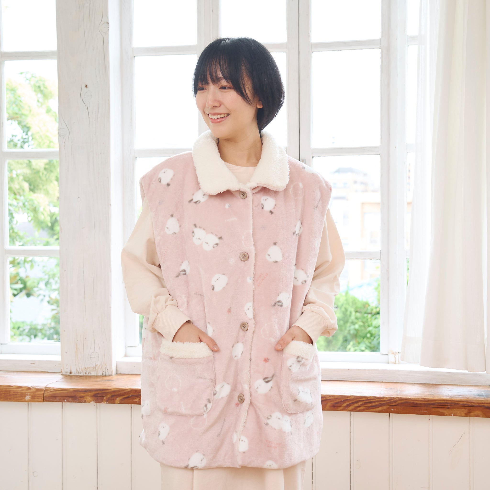 フランネルあったかベスト – HAPiNS online shop