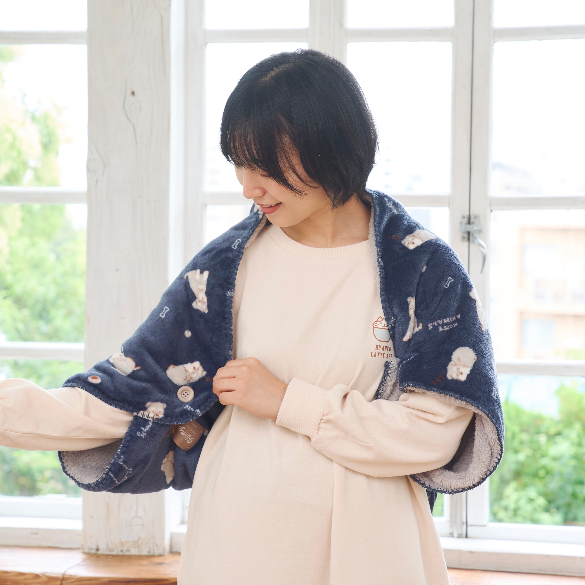 フランネルブランケットM – HAPiNS online shop