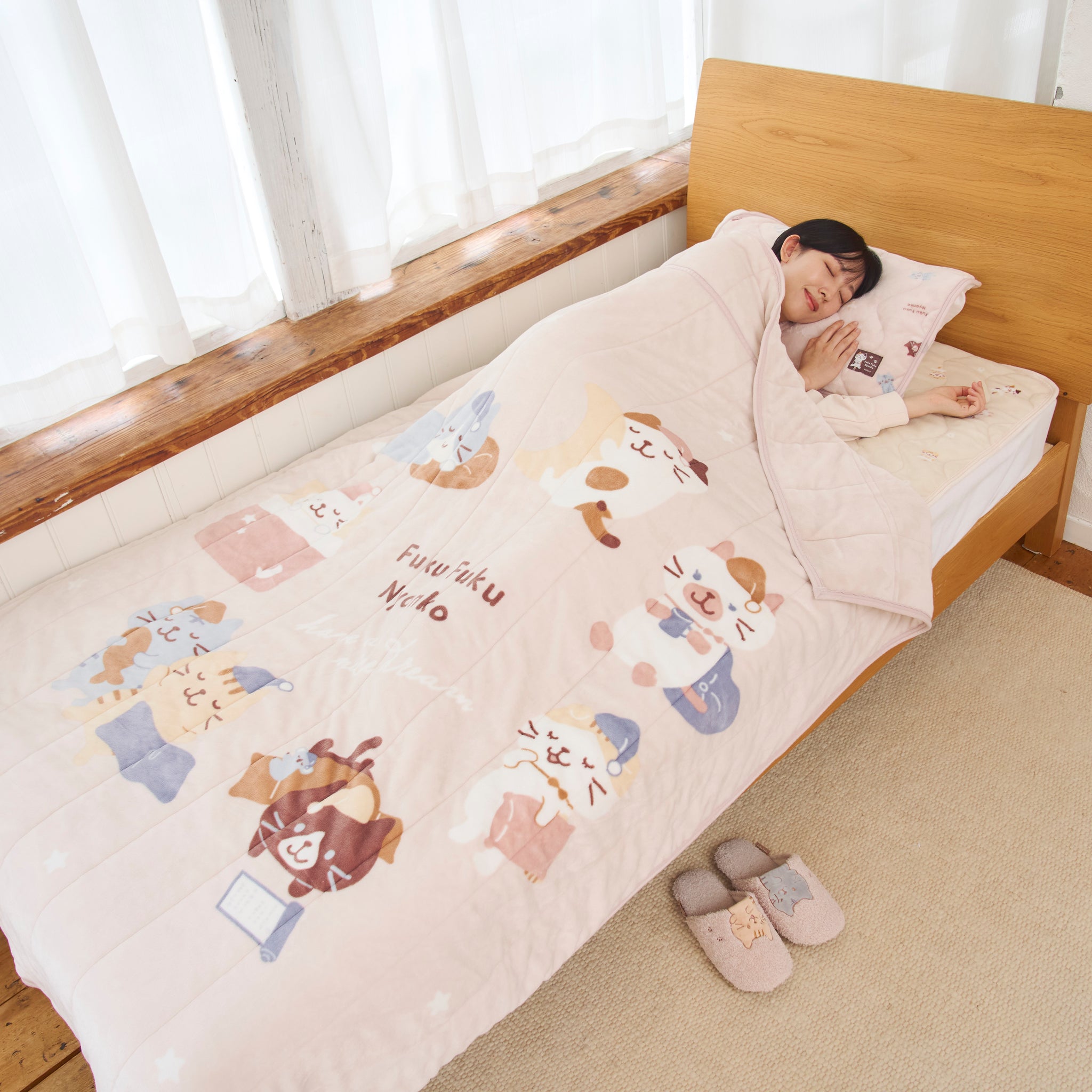 ふくふくにゃんこ　ホットエリア　電気毛布 ふくふくにゃんこ ホットエリア 電気毛布 ふくふくにゃんこ ホット