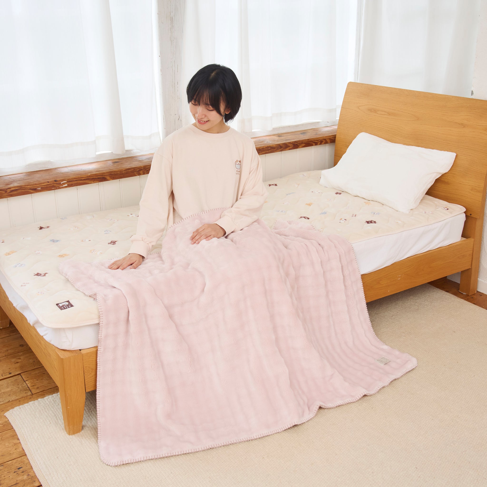 にゃんにゃんにゃんこ ブランケット サンエックスネットショップ限定！🌈 #にゃんにゃんにゃんこ