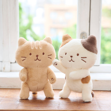 ふくふくにゃんこ 　POSEIES(ポージーズ)  自由にポーズが楽しめる癒し系ぬいぐるみマスコット