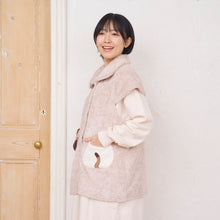  ふくふくにゃんこ フェイスポケットベスト
