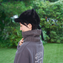  しっぽ付き猫耳ファーキャップ
