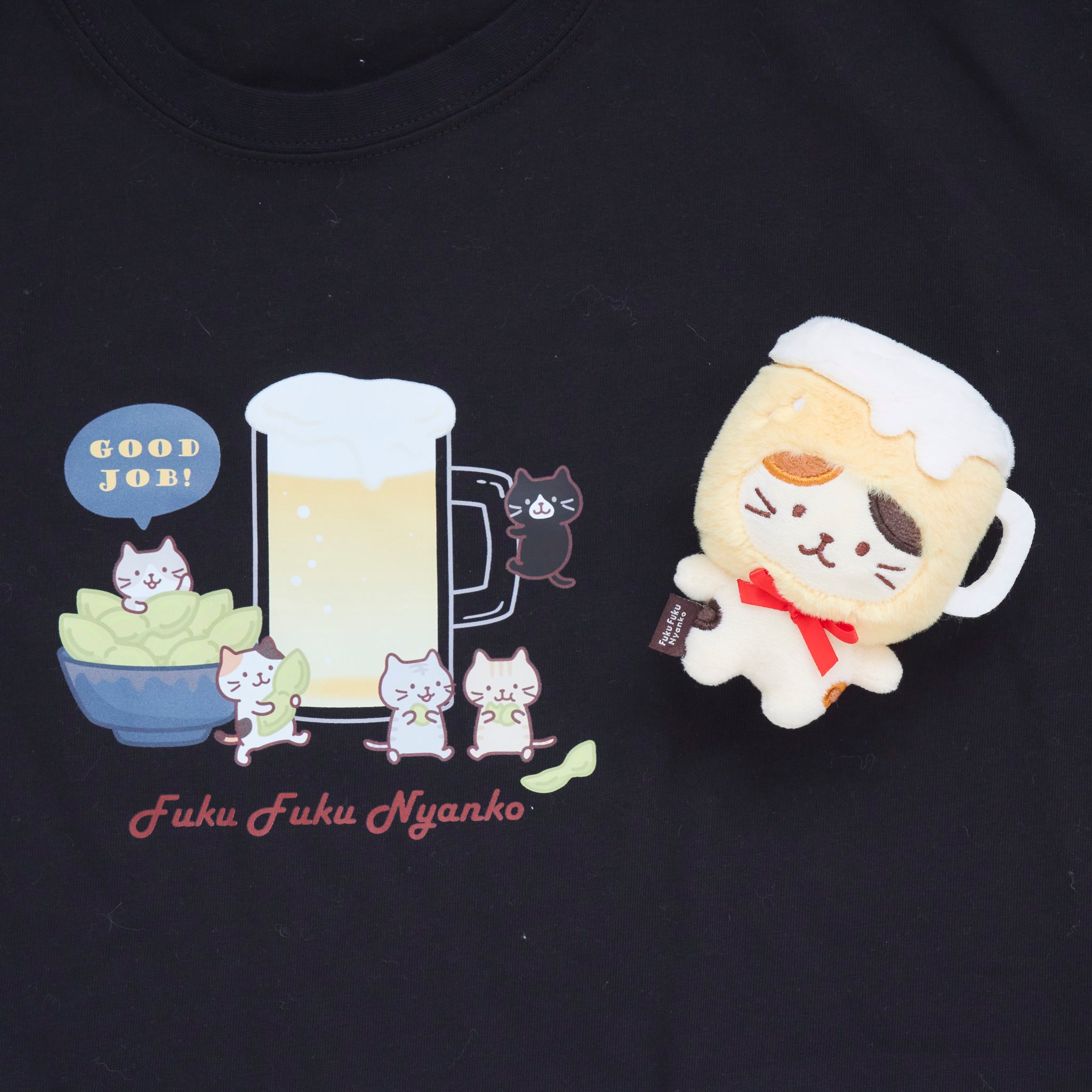 ふくふくにゃんこ ビール マスコット – HAPiNS online shop