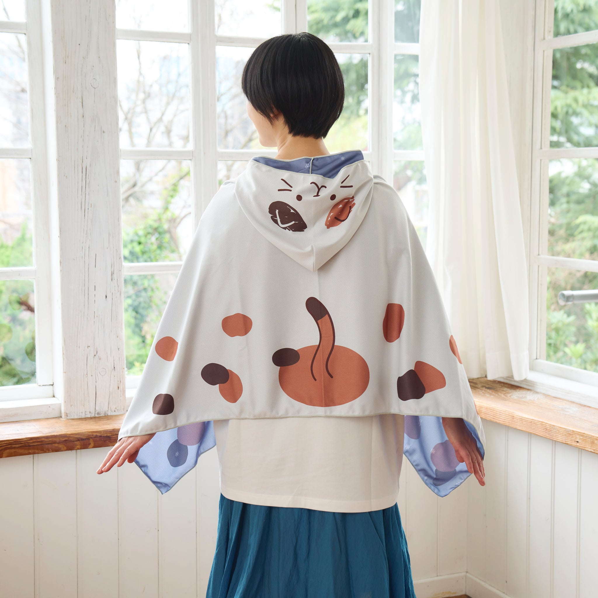 ふくふくにゃんこ クールメーカー 冷却 ポンチョ – HAPiNS online shop