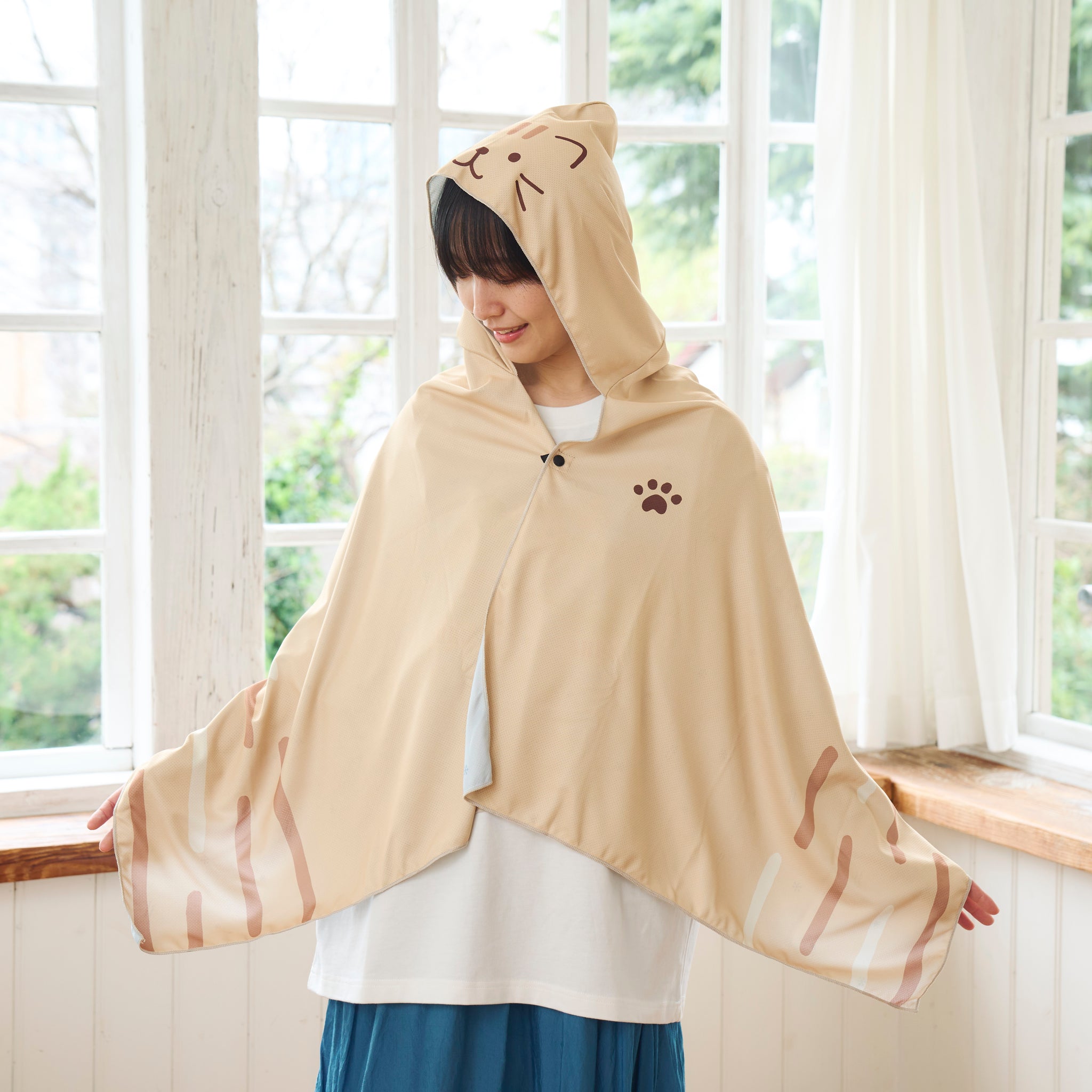 ふくふくにゃんこ クールメーカー 冷却 ポンチョ – HAPiNS online shop