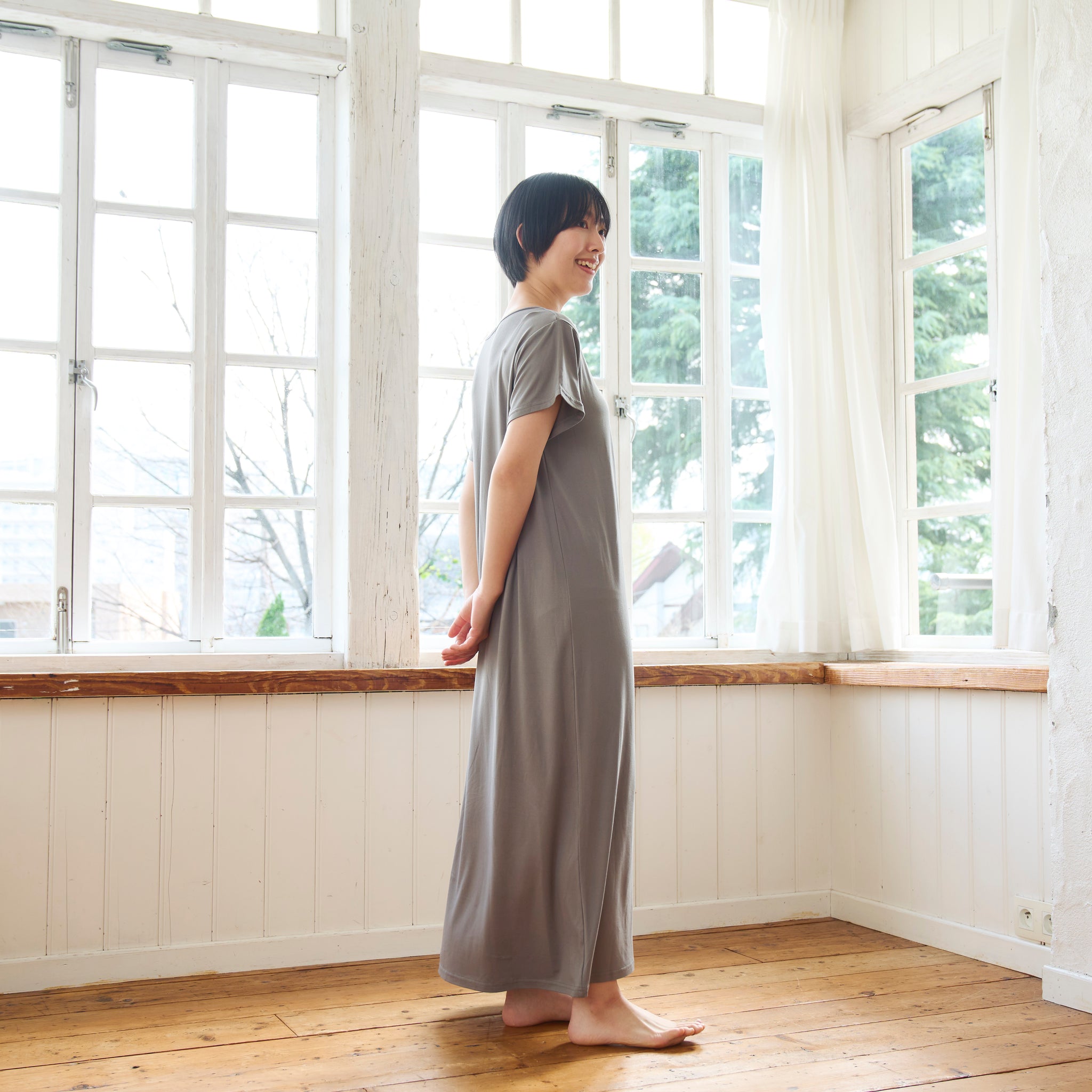 ふくふくにゃんこ きごこちリラフワ ワンピース – HAPiNS online shop