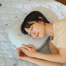  ふくふくにゃんこ 接触冷感 ひんやり コットン  すっぽり 枕
