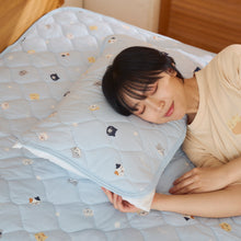  ふくふくにゃんこ 接触冷感  ひんやり コットン ピローパッド
