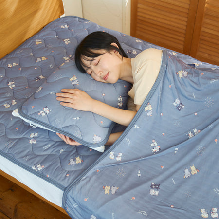 ふくふくにゃんこ 接触冷感 寝具  セット【WEB限定】