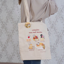  ふくふくにゃんこ × 原宿 みっころ コラボ 缶バッジ ＆ トートバッグ セット 【WEB限定】
