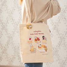  ふくふくにゃんこ × 原宿 みっころ コラボ 缶バッジ ＆ トートバッグ セット 【WEB限定】
