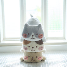  ふくふくにゃんこ まんまるほっぺ寝そべりクッション 【WEB限定】【海外向け商品】
