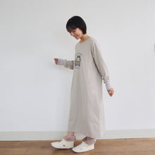  ふくふくにゃんこ ミルキースムース ワンピース 【2026_秋冬】

