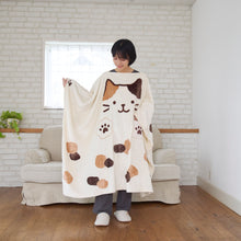  ふくふくにゃんこ 着るにゃんケット 着る毛布 ブランケット  【2026_秋冬】
