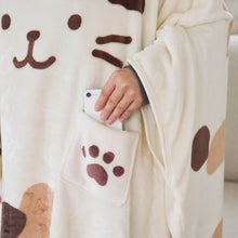  ふくふくにゃんこ 着るにゃんケット 着る毛布 ブランケット  【2026_秋冬】
