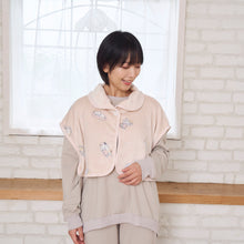  【予約商品】 ふくふくにゃんこ フランネルポンチョ dreamy ねむねむにゃんこ 【2026_秋冬】
