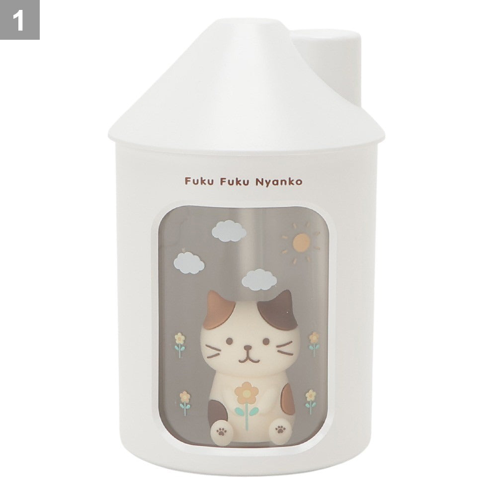 ふくふくにゃんこ パーソナル加湿器（ハウス型）