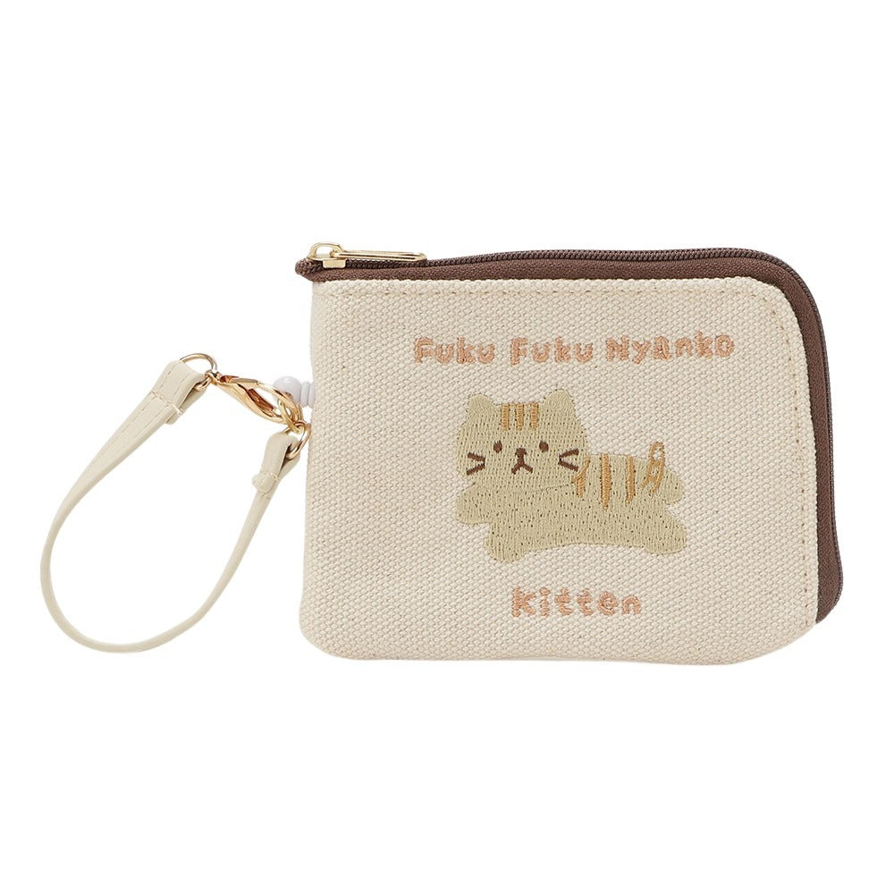 ふくふくにゃんこ KITTENリール付きパスケース – HAPiNS online shop
