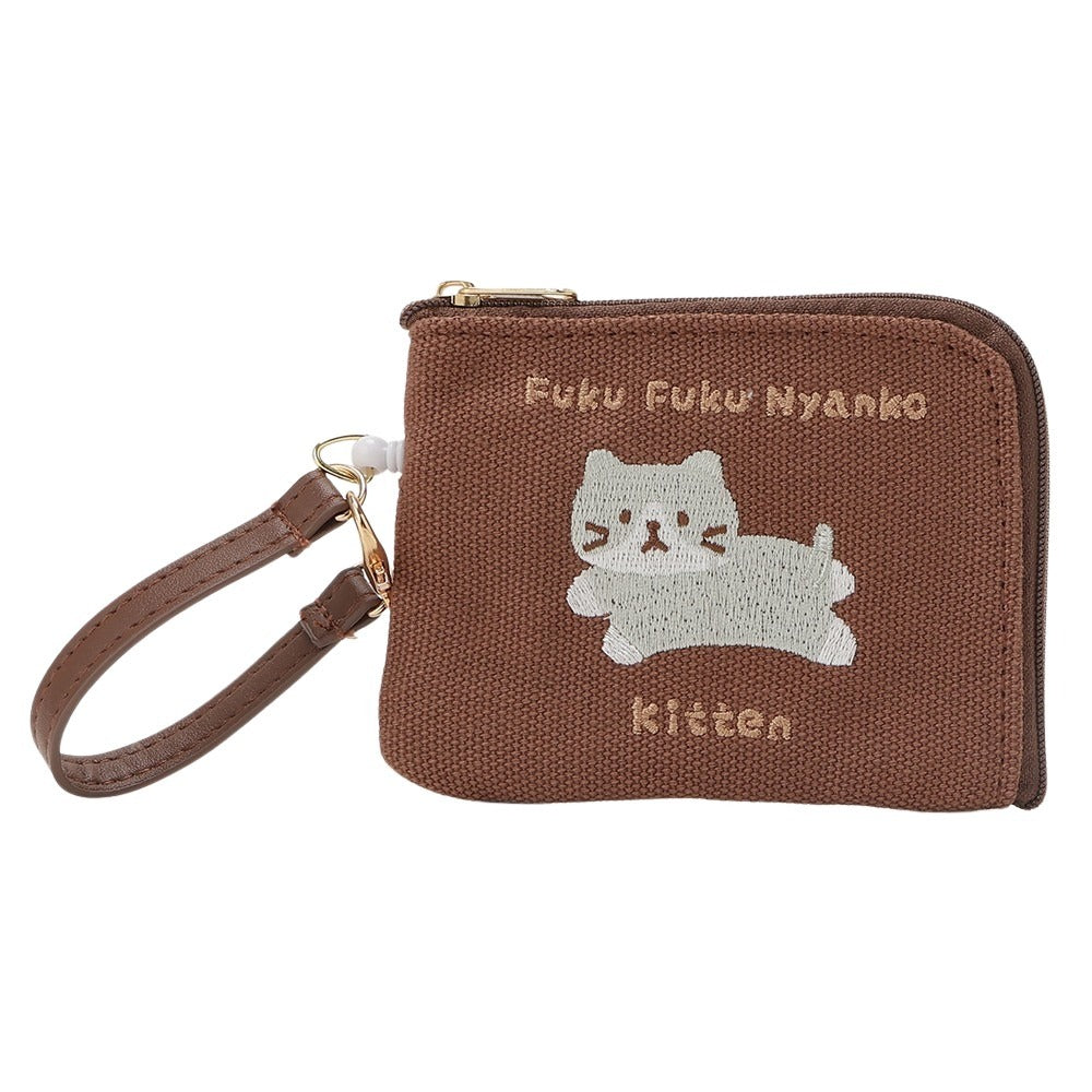ふくふくにゃんこ KITTENリール付きパスケース – HAPiNS online shop